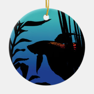 Betta Verzierung Keramikornament
