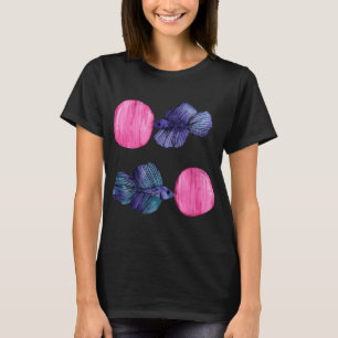 Bettas mit Bubble Gum T-Shirt