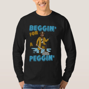 Bettelei um einen lustigen Piraten-Angriff unangem T-Shirt