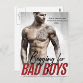 Betteln für schlechte Boys Postkarten (Vorne/Hinten)