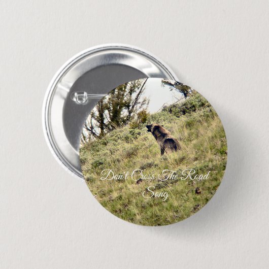 Bettelt, überquere nicht den Straßenong Button (Vorne & Hinten)