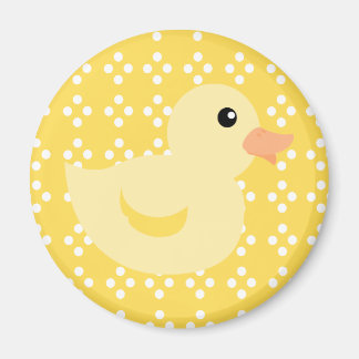 Bettente in Gelb Magnet