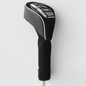 Better a Witty Fool Shakespeare Thespiate Golf Headcover (angewinkelt)