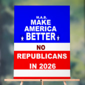 Better America Acrylschild (Neutral)