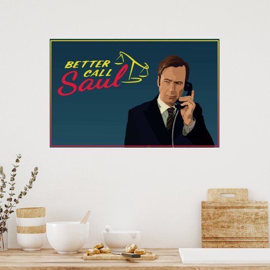 Better Call Saul Poster (Küche)