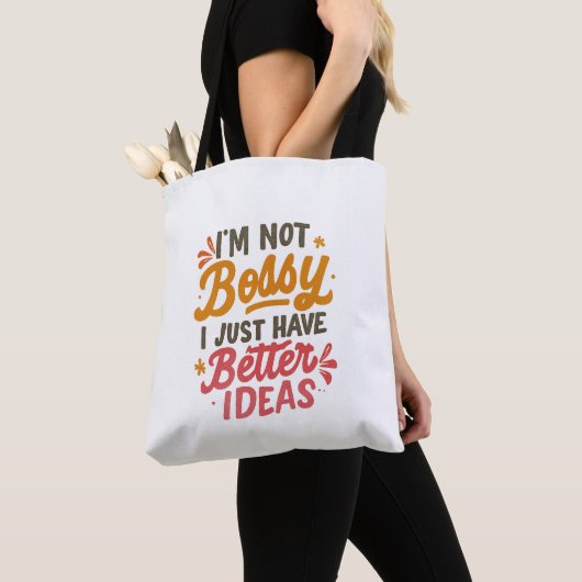 Better Ideas – Funny Girl Power Quote Tasche (Von Nahem)