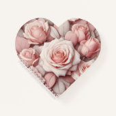 Better in Pink Roses Notizblock (Vorderseite)