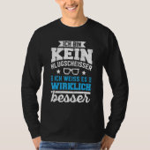 Better Knowledge Ich bin kein Klugscheisser [Germ T-Shirt (Vorderseite)