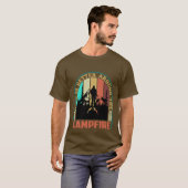 Better Life Campfire Art T-Shirt (Vorne ganz)