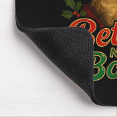 Better Not Boude Funny Cajun Christmas Santa Mousepad (Ecke)