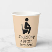 Better President Paper Cup Pappbecher (Rückseite)