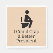 Better President Paper Napkin Serviette (Vorderseite)