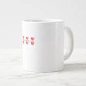 Better Together Always Classic Style  Jumbo-Tasse (Vorderseite Rechts)