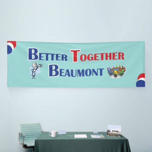 Better Together Beaumont Banner (Messeveranstaltung)