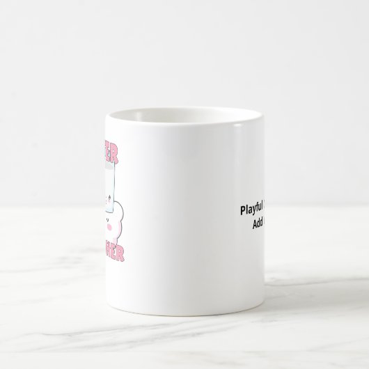 Better Together Chocolate Chip Cookie and Milk Pla Kaffeetasse (Mittel)