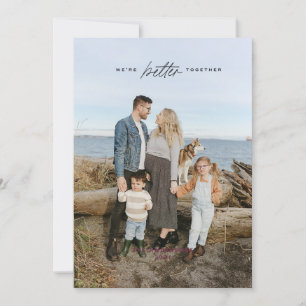 Better Together Christmas Card Einladung