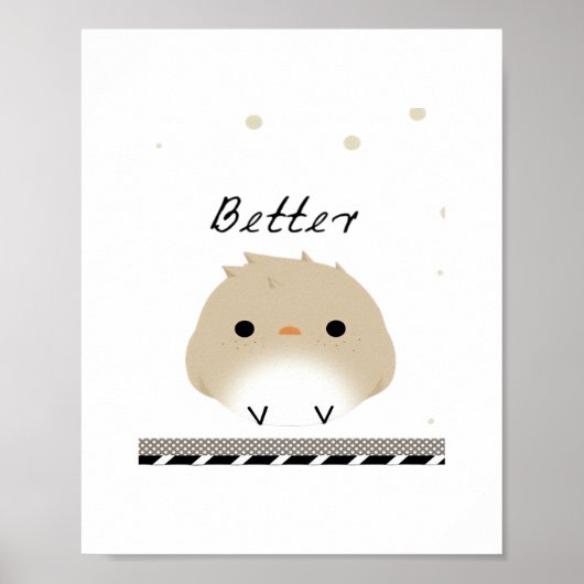 Better Together Clean Design  Poster (Vorne)