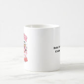 Better Together Coffee Donut Retro Groovy Style  Kaffeetasse (Mittel)