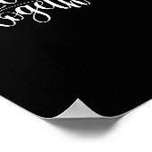 Better Together Couples Positive Quote Minimal Des Poster (Ecke)