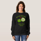 BETTER TOGETHER Cute Cabbage Valentine Couples Sweatshirt (Vorne ganz)