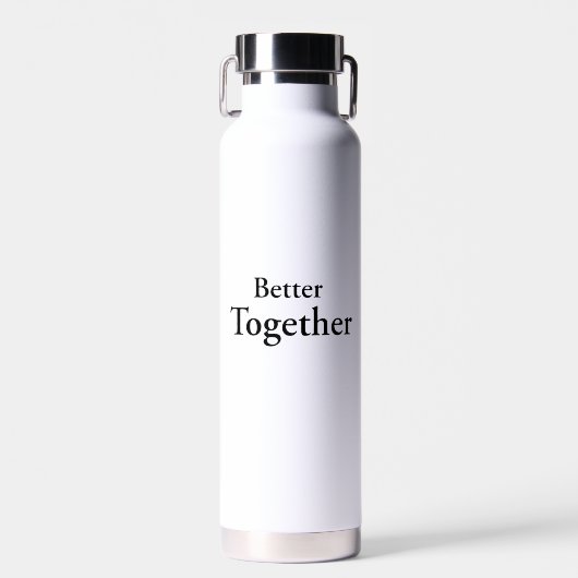 “Better Together” finds true companionship Trinkflasche (Vorne)