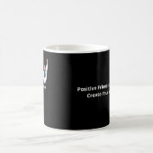 Better Together Friends Positive Quote Style  Kaffeetasse (Mittel)