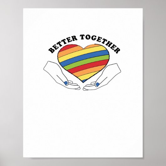 Better Together Graphics Creative Style Poster (Vorne)