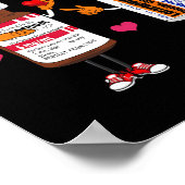 Better Together Haldol Ativan Icu Nurse Valentine  Poster (Ecke)