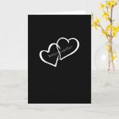 Better Together Long Distance Relationship Modern  Karte (Gelbe Blume)