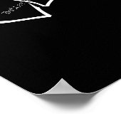 Better Together Long Distance Relationship Modern  Poster (Ecke)