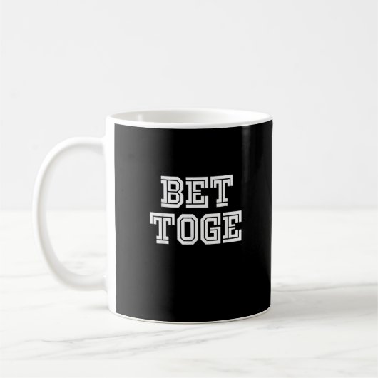 Better Together Matching Couples Minimal Design  Kaffeetasse (Links)