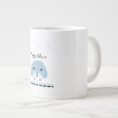 Better Together Minimal Design  Jumbo-Tasse (Vorderseite Rechts)