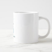 Better Together Minimal Design  Jumbo-Tasse (Rechts)