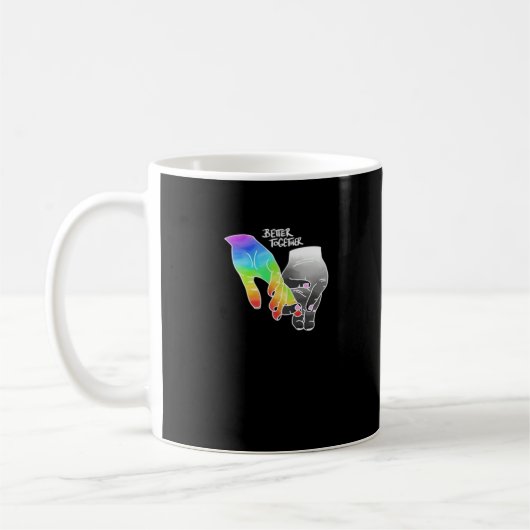 Better Together Minimal Design  Kaffeetasse (Links)