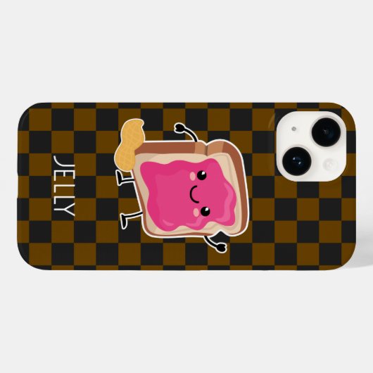 Better Together (PB & J): Jelly Case-Mate iPhone Hülle (Rückseite (Horizontal))