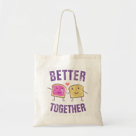 Better Together PBJ Tragetasche (Vorne)