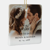 "Better Together Script"-Foto Keramikornament (Rechts)