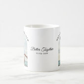 Better Together Valentine's Day Couples Photo Kaffeetasse (Mittel)