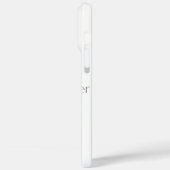 Better Together Wedding iPhone Case (Rückseite / Links)