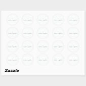 Better Together Wedding Sticker (Blatt)