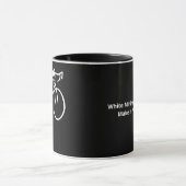 Better Together White Minimal Aesthetic  Tasse (Zentrum)