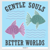 Better Worlds Aufkleber (Blatt)