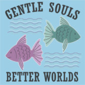 Better Worlds Aufkleber (Vorderseite)