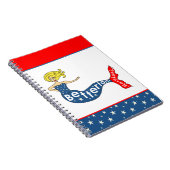 Betterton, Maryland-Meerjungfrau-gewundenes Notizblock (Rechte Seite)