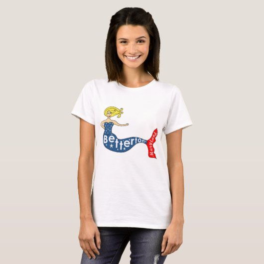 Betterton, Maryland-Meerjungfrau T-Shirt (Vorne ganz)
