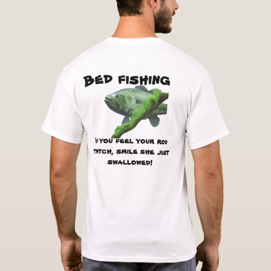 Bettfischen T-Shirt (Rückseite)