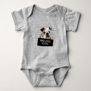 Betthund - Bulldogge Baby Strampler