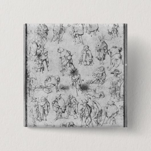 Bettler Button (Vorderseite)