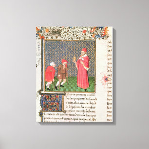 Bettler Leinwanddruck