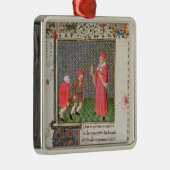 Bettler Silbernes Ornament (Rechts)